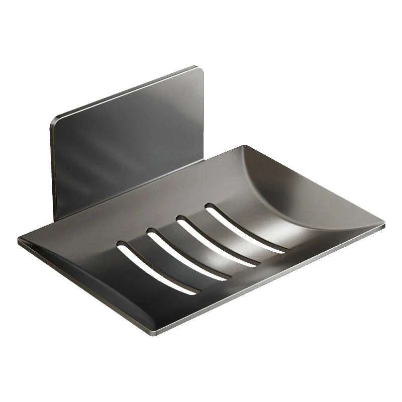 Bathroom Shower Storage Soap Tray Rack Soap Tray Wall Mounted Drainage Soap Tray Box