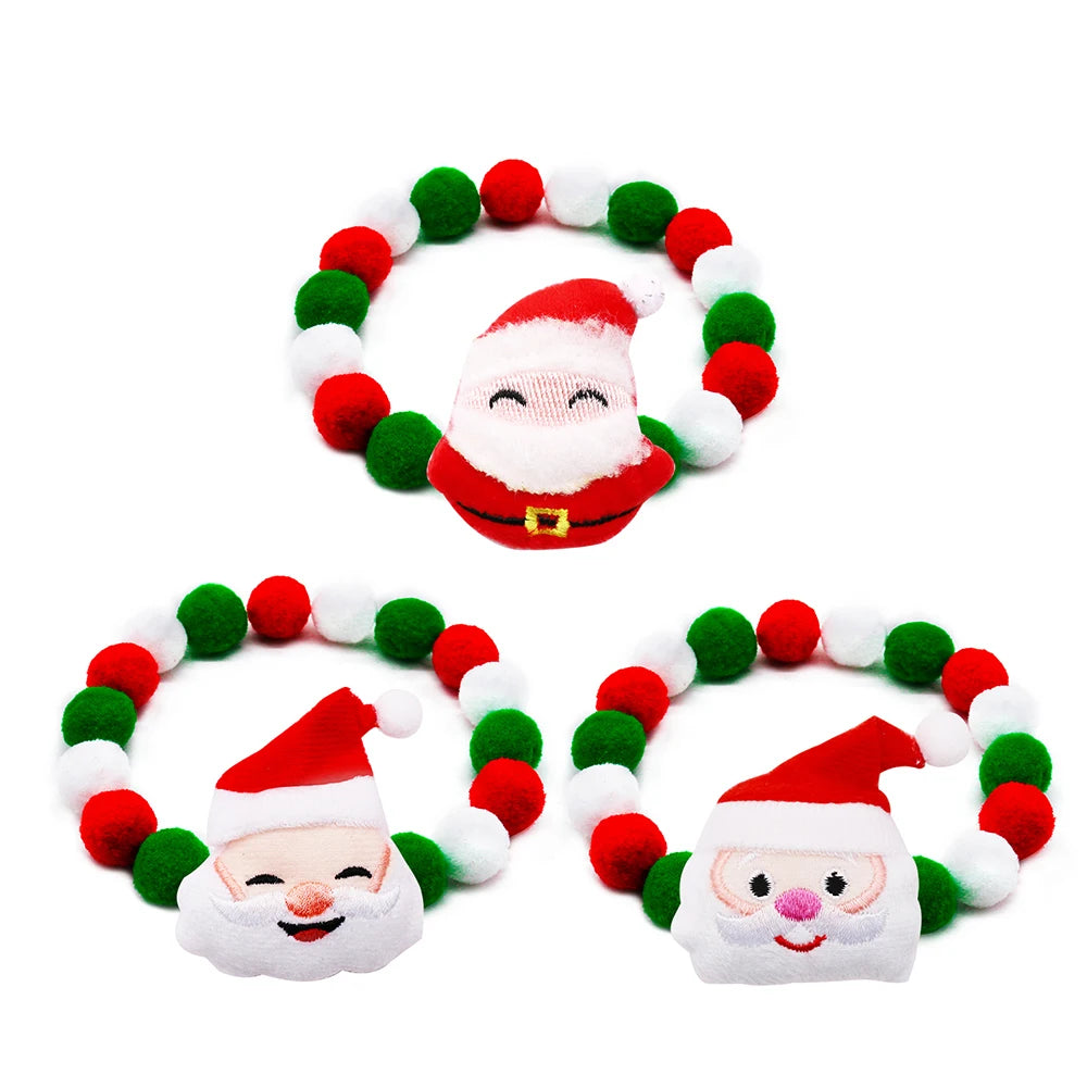 1PC Christmas Decorate Creative Pet Bowtie Dog Bow Tie Puppy Bow Ties Red Collar Dog for Small Dogs Supplies Pet Accessories