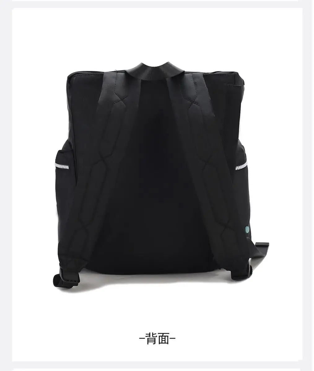 Backpack Computer Bag Student Schoolbag Simple Fashion Carry-on Bag Luggage Bag Lightweight Large