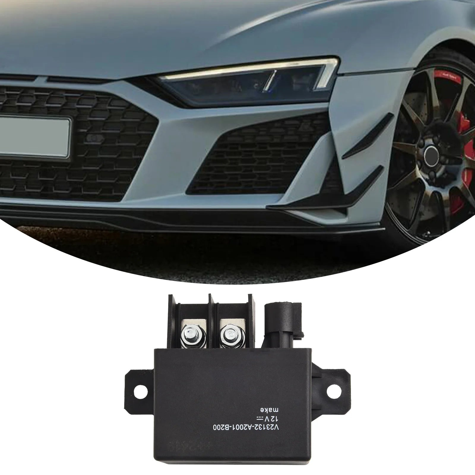Automotive Circuits 12VDC Power Relay Automotive Relay Reliable Operation Retention Nuts Included For Automotive Systems