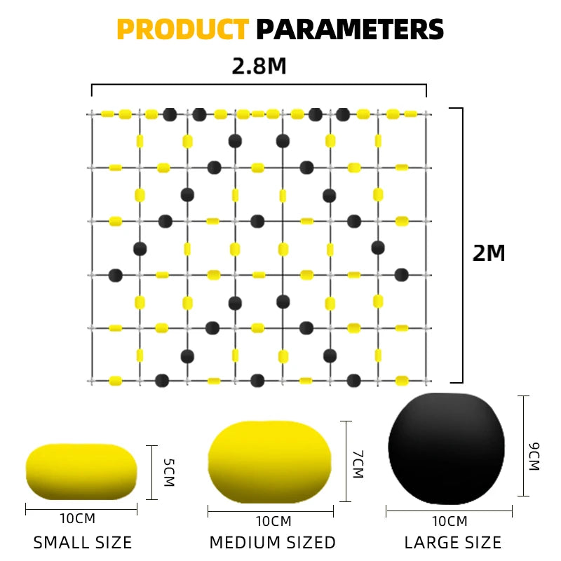 Soccer Training Equipment Improvement Soccer Skills for Reflex and Agility Training Kit Rebound Network