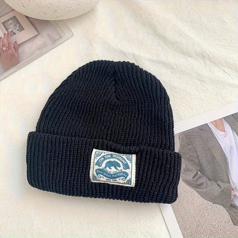 Hats for Men and Women, Autumn and Winter Style, Woolen Couple Hats, Warm Knitted Hats