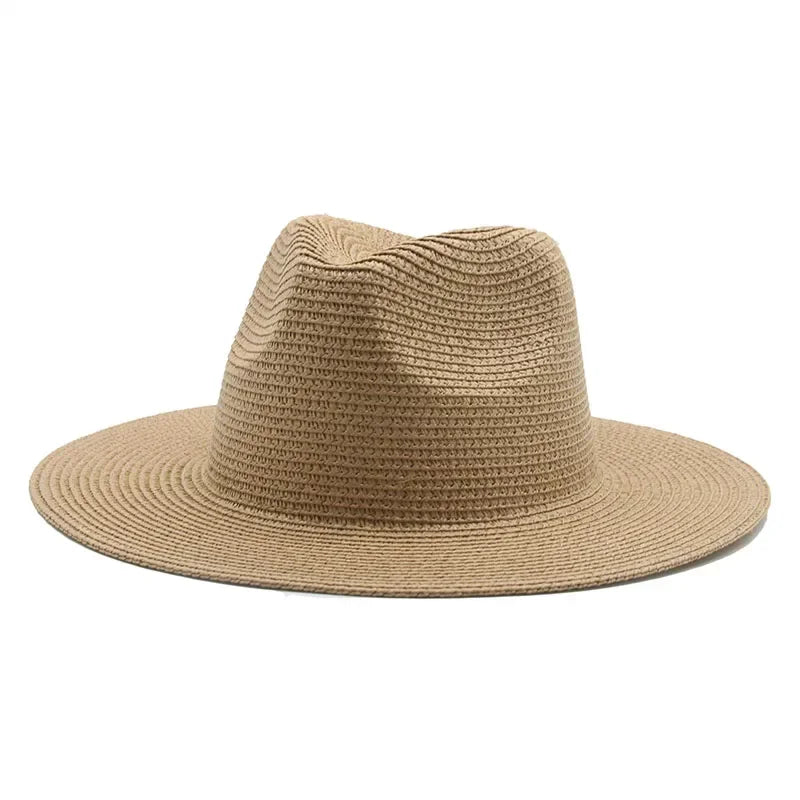 Women's Hat Hats for Women Summer Straw Sun Hats Men's Caps Sun Protection Beach Summer Women Men Panama Straw Hat Gorras Hombre