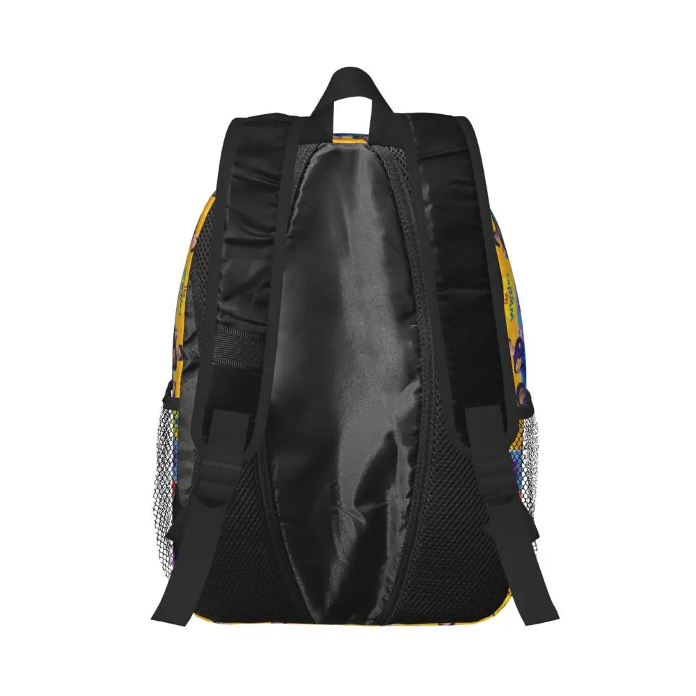 The Wiggles Tv Show Music Band Backpack Student Boys Girls BookBag Children School Bag Computer Shoulder Bags for Men Women