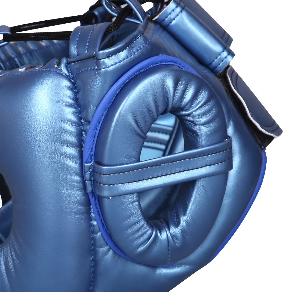 Boxing Head Protection Adult Fitness Equipment Aproved Closed Full Sports Headgear Men Women Sanda Helmets Kids Head Protector