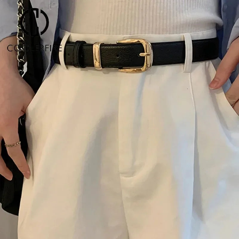 Stylish Women's Belts High Quality WaistBest Matching Dress Jeans Waistband for Lady straps for women LB2146