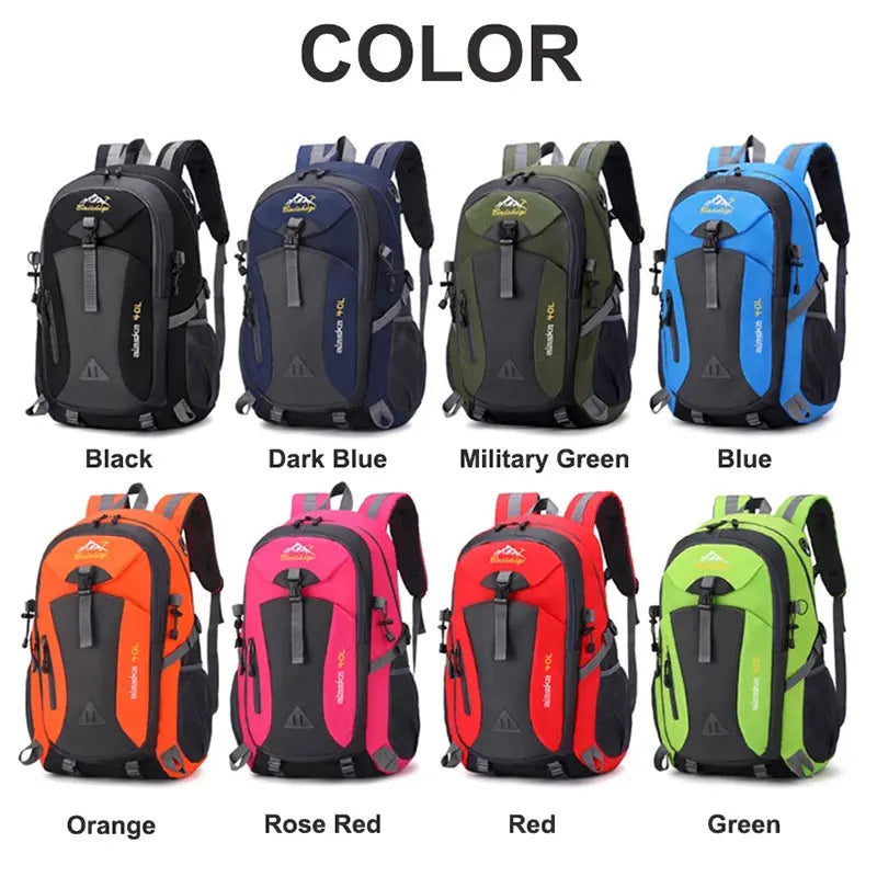 New Travel Backpack for Men Women Outdoor Hiking Camping Backpacks Large Capacity Laptop Bags Lightweight Mountaineering Bag