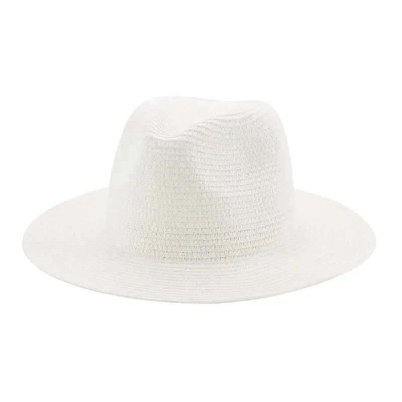 Women's Hat Hats for Women Summer Straw Sun Hats Men's Caps Sun Protection Beach Summer Women Men Panama Straw Hat Gorras Hombre