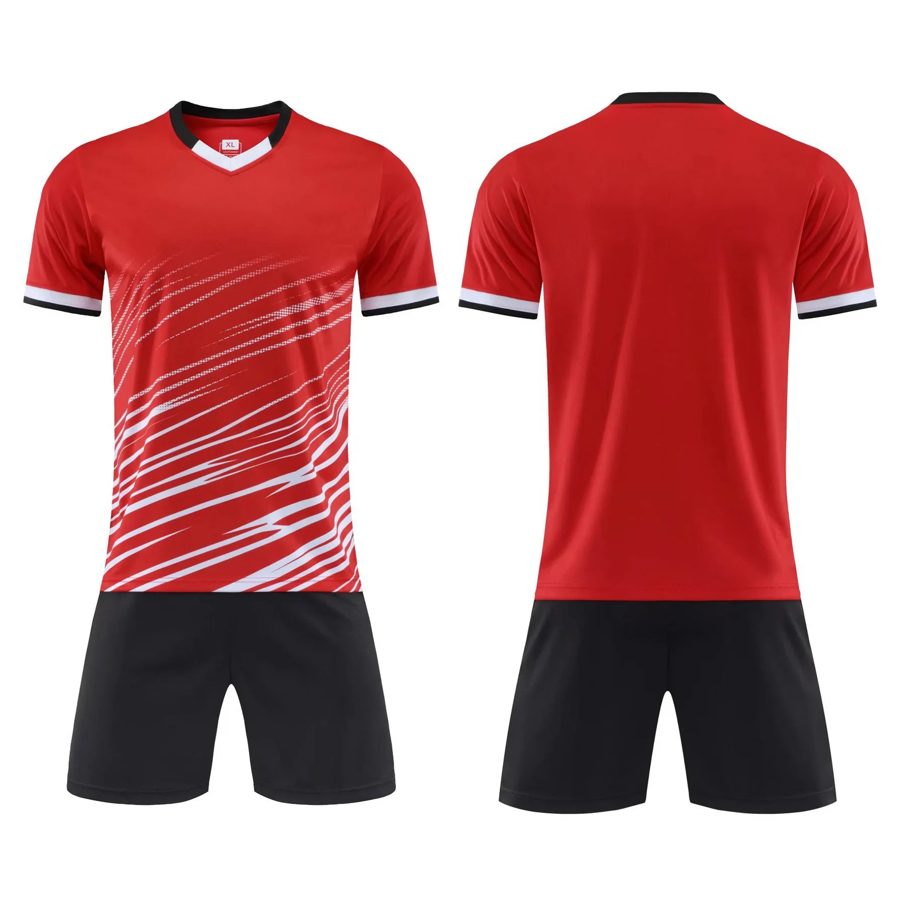 Sportswear customization Football training clothing Men Boys Soccer Clothes Sets Short Sleeve Tracksuit