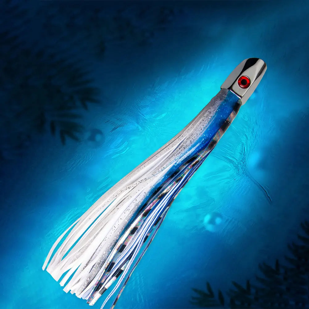 Sea Fishing Lure Big Game Drag Fishing Marlin Tuna Trolling Lure Seawater Fishing Lure for Marlin Tuna Dolphin & Shark Big Game