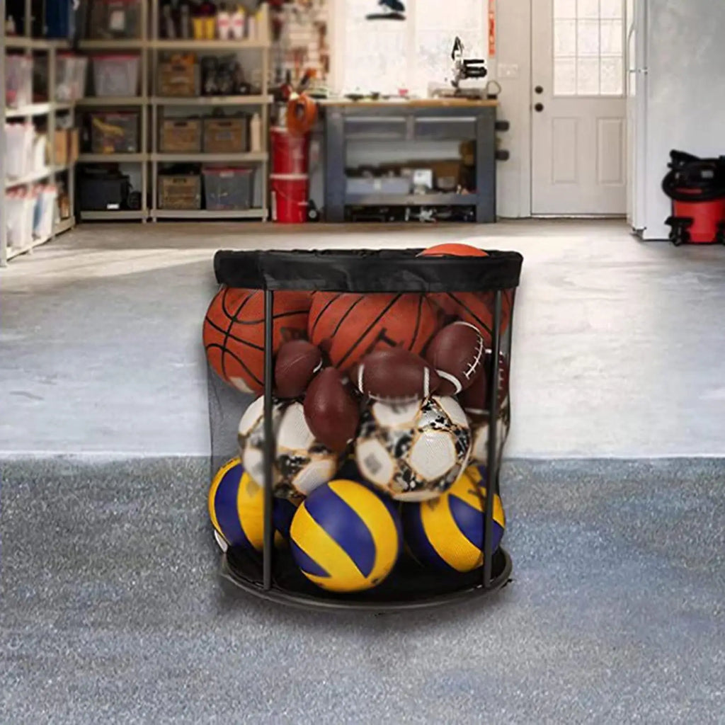 Sports Ball Storage Organizer Laundry Hamper Sports Equipment Organizer