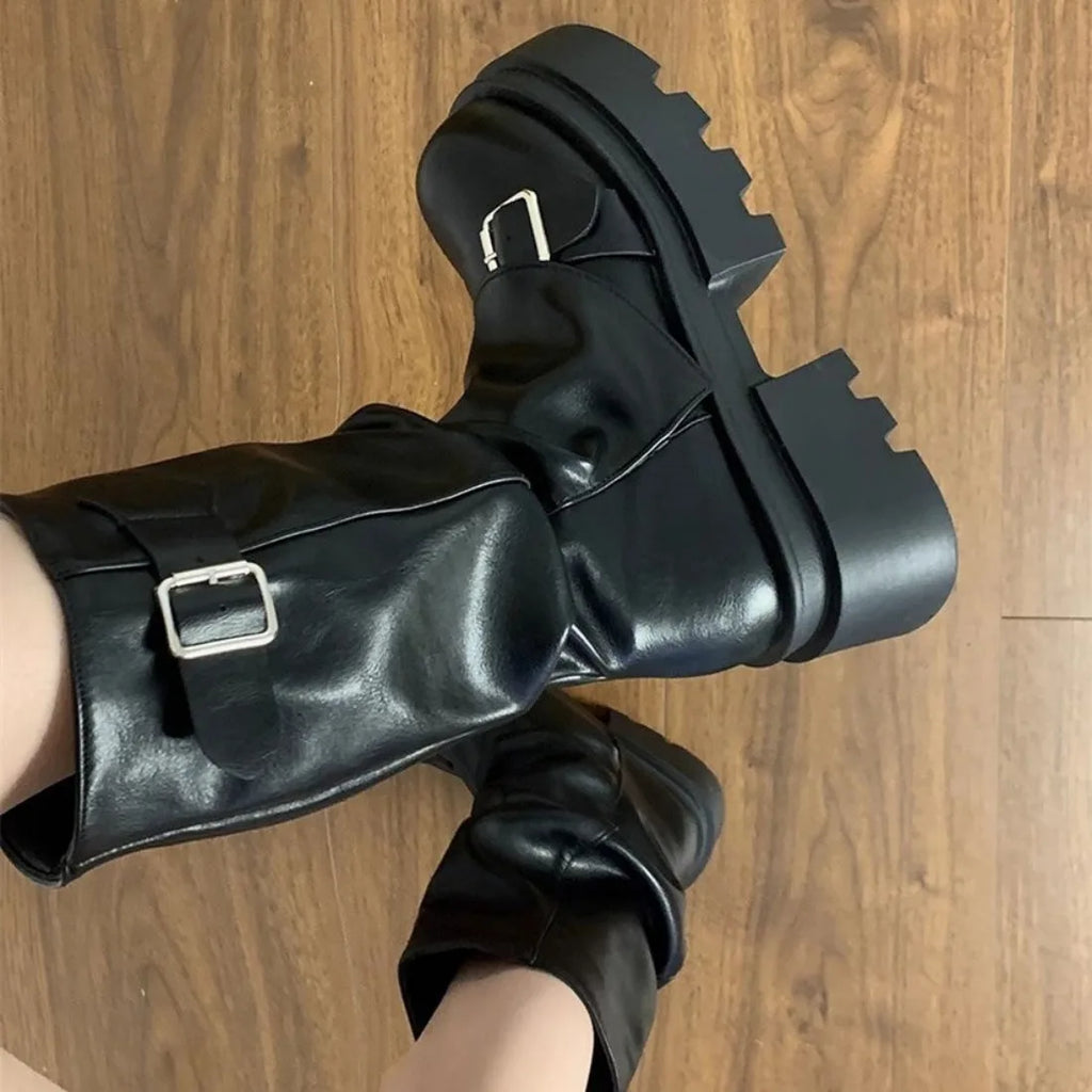 Autumn and Winter Fashion Retro Brown Western Cowboy Boots Women's Boots 2026 New Look Slim Thick and Stacked Short Boots