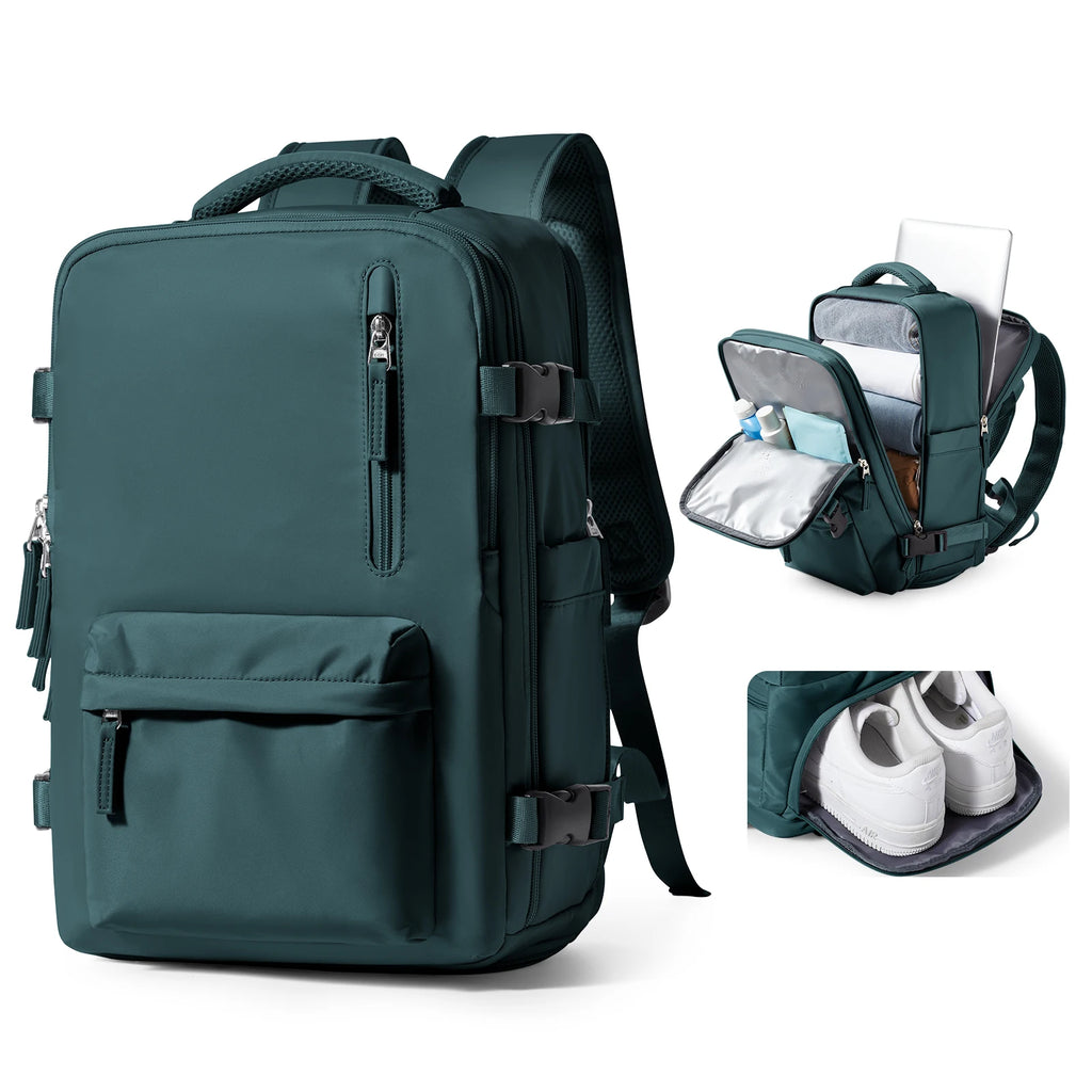 Men's Backpacks mochila viaje Travel Backpack Multifunctional Laptop Backpack Women College USB Carry-ons Waterproof Luggage sac