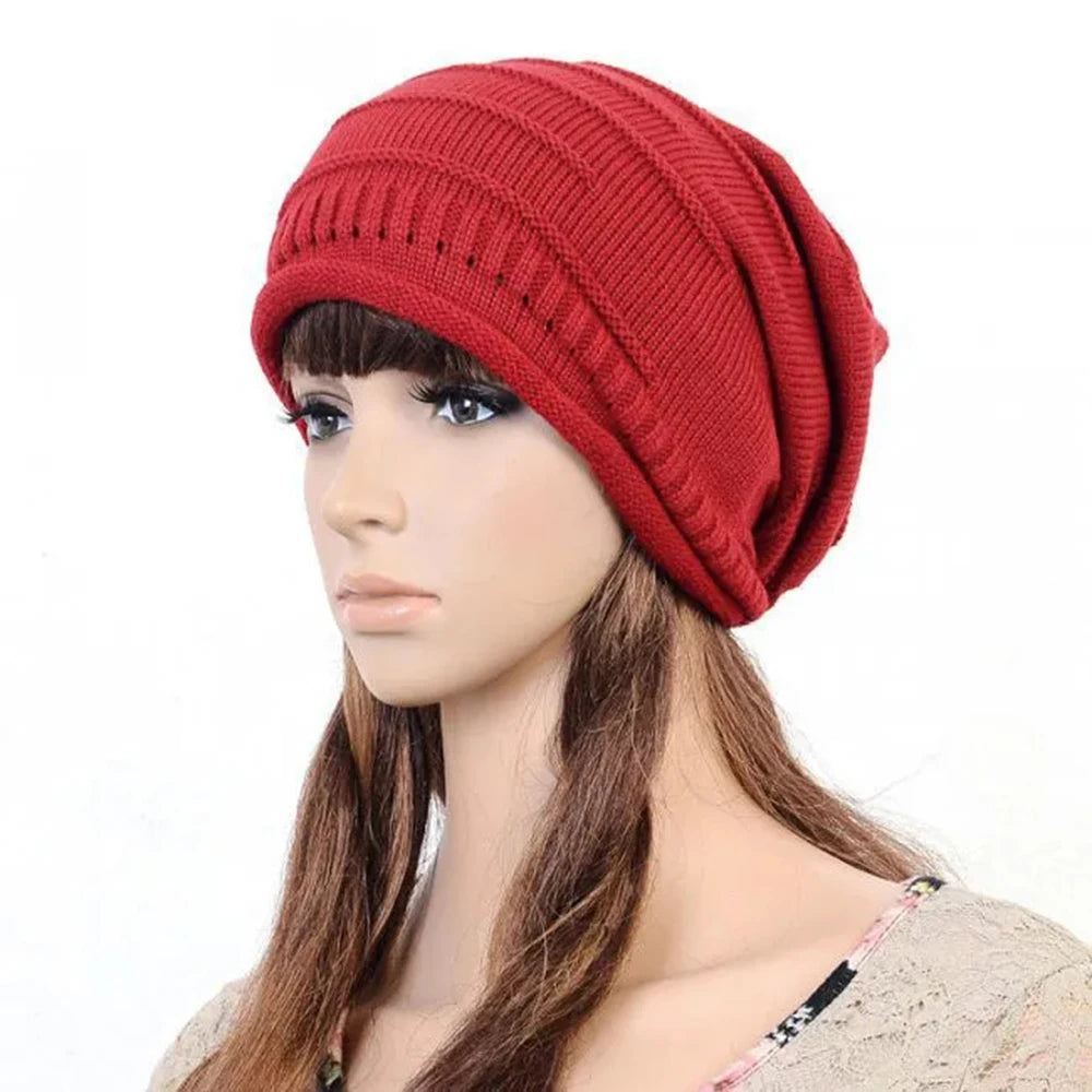 Protect Yourself From The Cold Winter With This Stylish Oversized Slouch Hat