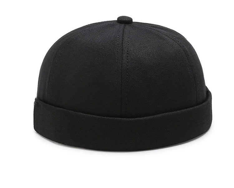 New Fashion Four Seasons Landlord Hats, Men's Street Hip-Hop Hats Beanie Melon Skin Hats, Women's Bare Plate Hats, Women's Tides