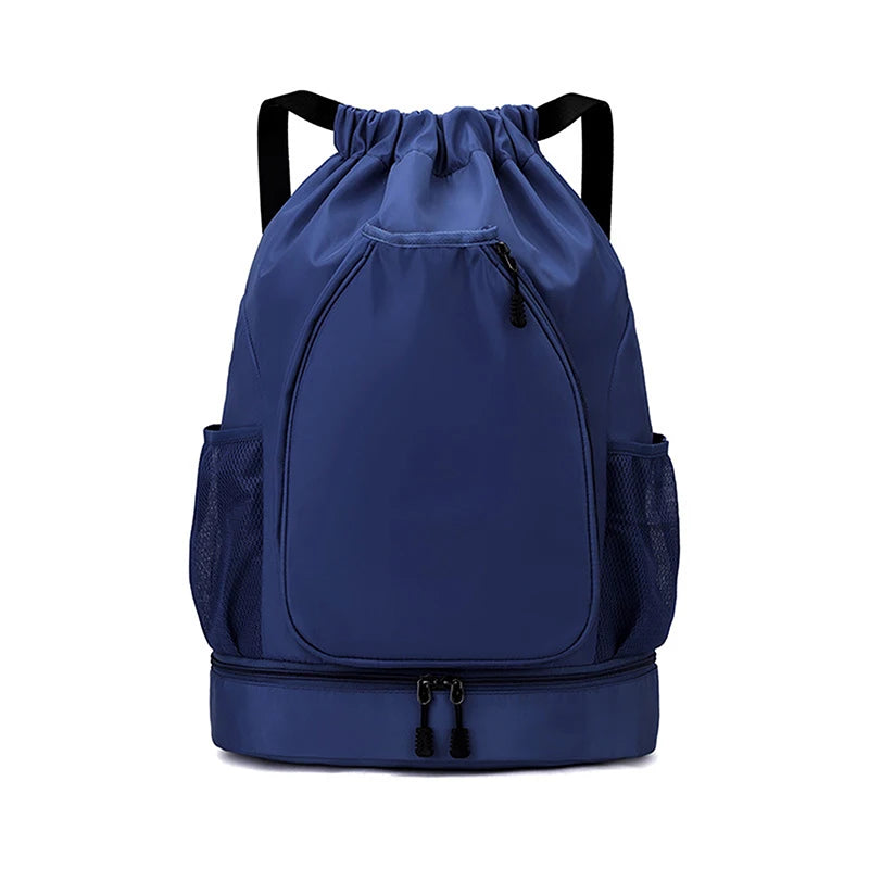 High-Capacity Sports Bag for Gym – Includes Dual Racket Spaces and Shoe Pocket, Ideal for Tennis and Badminton