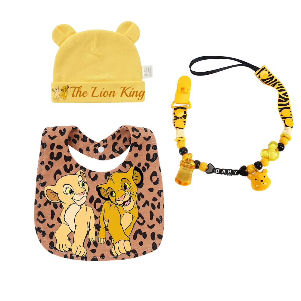 Baby feeding bib  Soft cotton Baby bib suitable for newborns infants and children Kawaii baby hat  Newborn soothing nipple holde