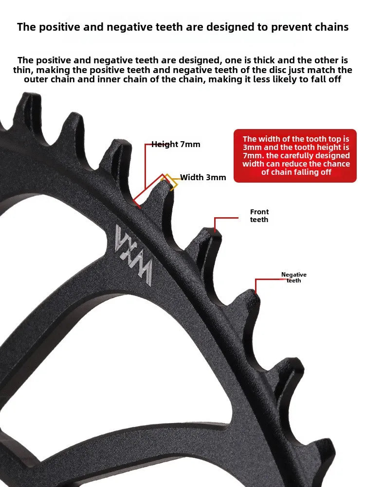 Road bike 110BCD Universal 4 hole claw plus minus teeth single speed disc36T 38 40 42 50T 58T sprocket bycicle parts accesories