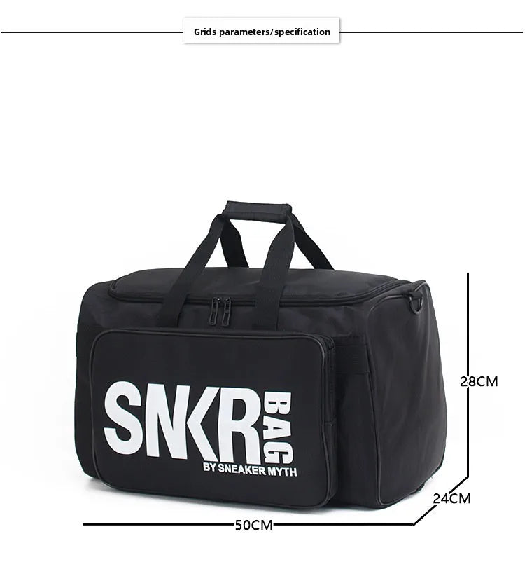 Sports And Fitness Bag Multi Functional Shoe Storage Travel Bag Large Capacity Basketball Football Shoulder Bag