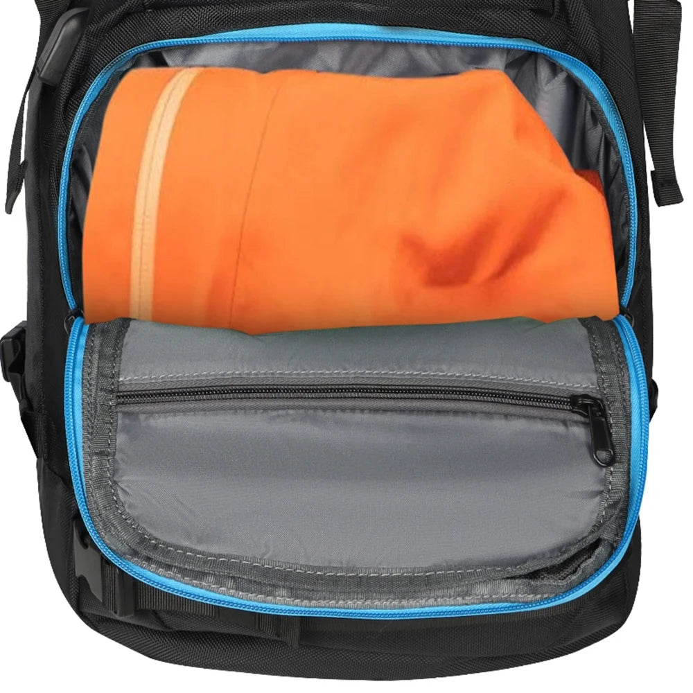 Ski Backpack Ski Boot Bag Lightweight Skiing Snowboarding Storage Bag Waterproof Ski Helmets Gloves Bag Outdoor Sports Supplies
