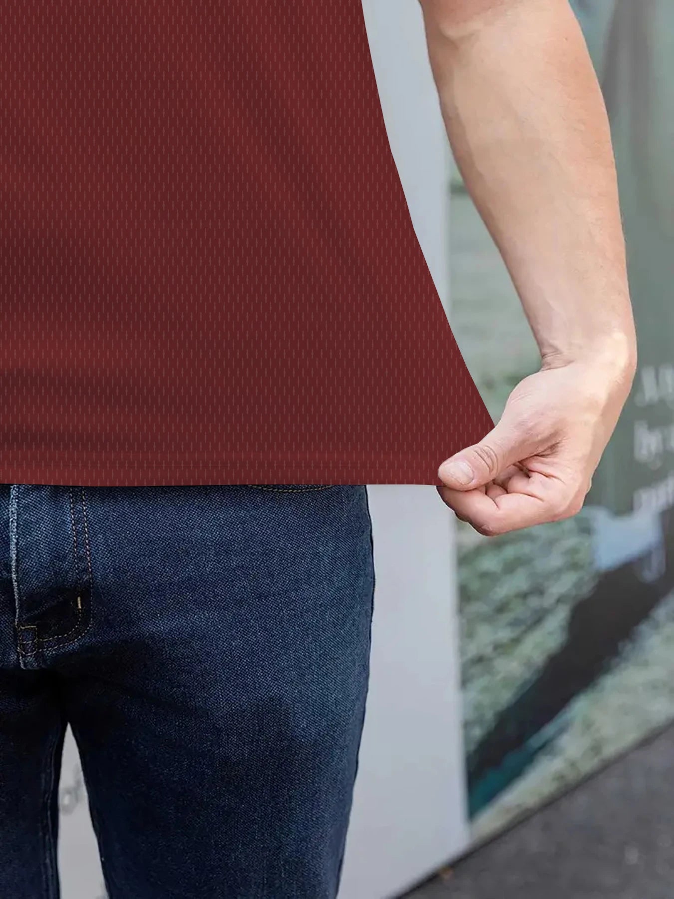 T-Shirts For Men Polo Shirt Long Sleeve Men's Clothing Lapel Business Casual Daily Wear Print Buttons Spring Fall Winter