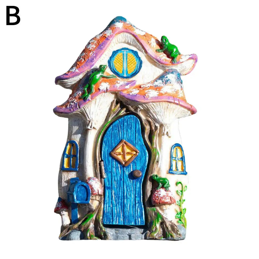 Fairy Tale World Dwarf Garden Landscaping House Resin Crafts Restaurant Garden Home Decoration Accessories