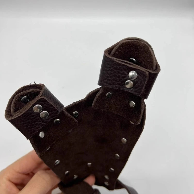 Outdoor Sports Fishing Professional Hand Care Fishing Wristband Steel Plate Gloves Special Protective Tools Camping Equipment