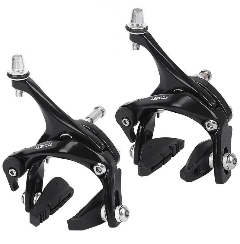 LEBYCLE Universal Bicycle Brake Caliper - Long Arm C-Type Road Bike Brake for Fixie/Fixed Gear, Front & Rear Compatible