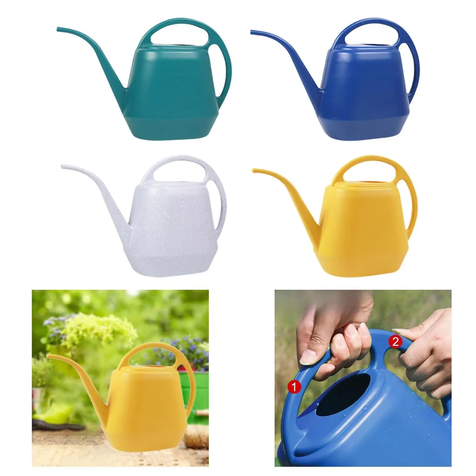 Garden Watering Can Portable Lightweight Multipurpose Gardening Tool for Indoor Outdoor Backyard House Bonsai Plants Lawn Home