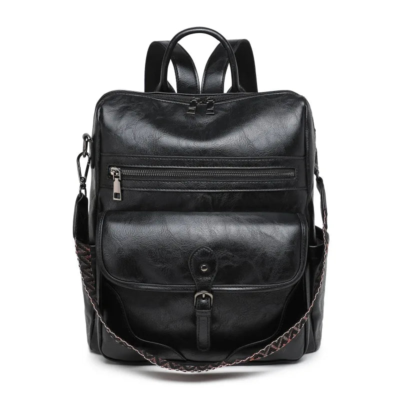 Backpack Purse for Women Purse Travel Backpack Fashion Designer Ladies Shoulder Bags  PU Leather Fashion Anti-theft Rucksack