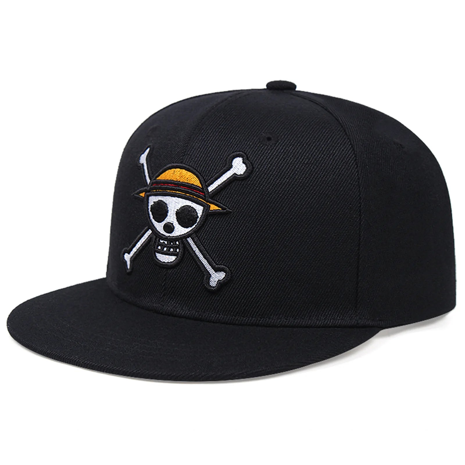 Anime Hats The straw hat Pirates Monkey Adjustable Snapback Baseball Caps Adult Casual Sun Hats Hip Hop Cap