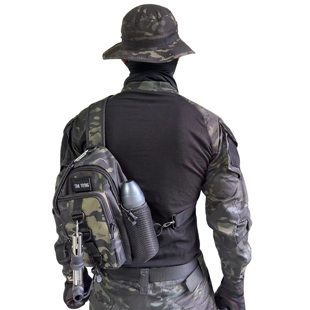Outdoor Sports Shoulder Sports Backpack, Multifunctional Chest Bag, Tactical Backpack, Sports Backpack for Men & Women