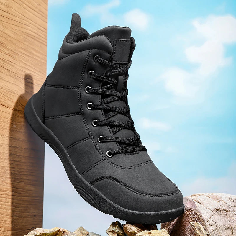 boots men outdoor walking shoes Wide-Toe-Box Barefoot Shoes for Men boots men flats Comfortable casual shoes men mocassin
