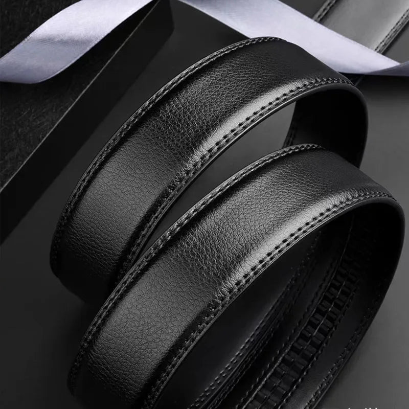 Men Genuine Leather Belts Ratchet Belts Designer Belts Men Business Belts Quality Genuine Leather Genuine Durable Belts