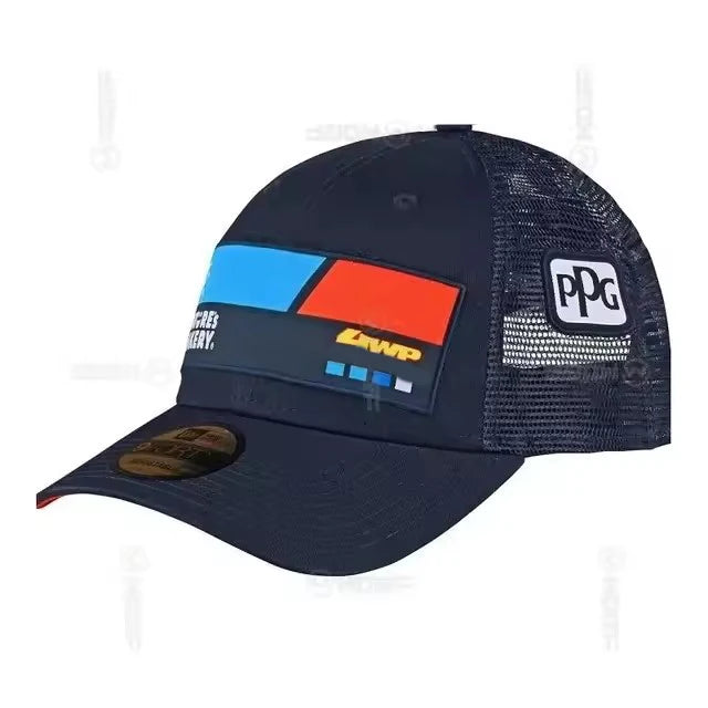 New For SRAM Baseball Cap Unisex F1 racing team hats outdoor sports shade hats riding hats men and women's casual hats snapback