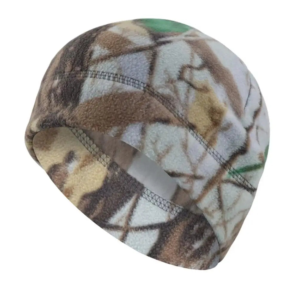 Warm Fleece Camouflage Hats Classic Windproof Outdoor Hiking Accessories Fishing Cycling Hunting Men Caps