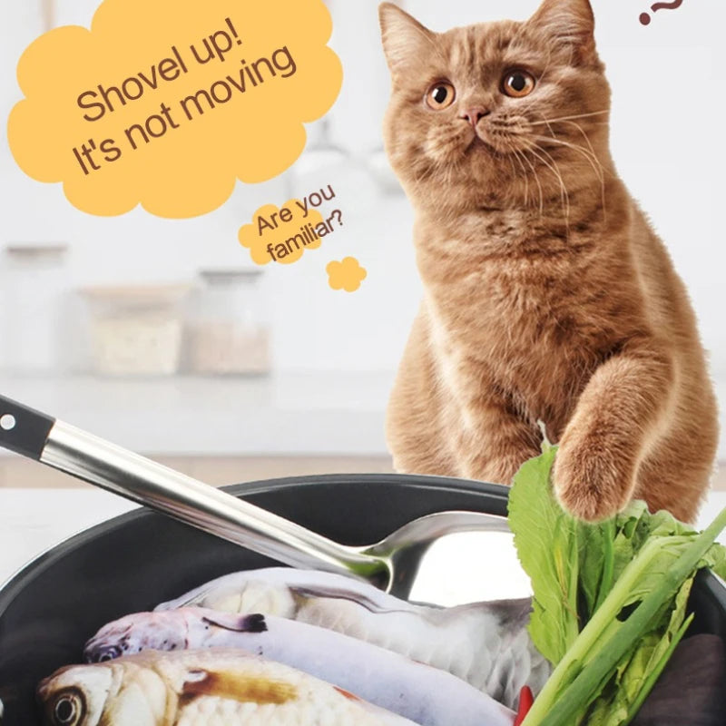 Cat Toy Electric Flopping Fish USB Rechargeable Interactive Jumping Simulation Fish Funny Pet Toy for Cats Kitten Chew Play