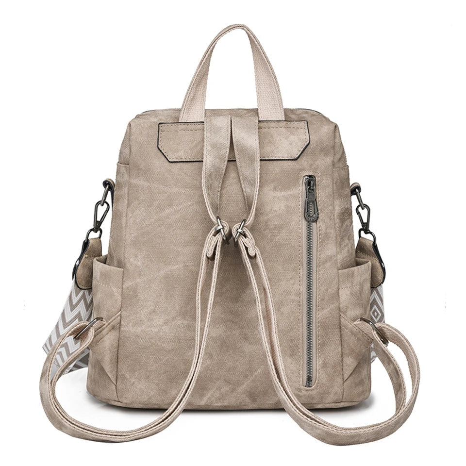 Fashion Backpacks Women Shoulder Bag Big Travel Bagpack Ladies Daypacks Large School Bags High Quality Leather Rucksacks Female