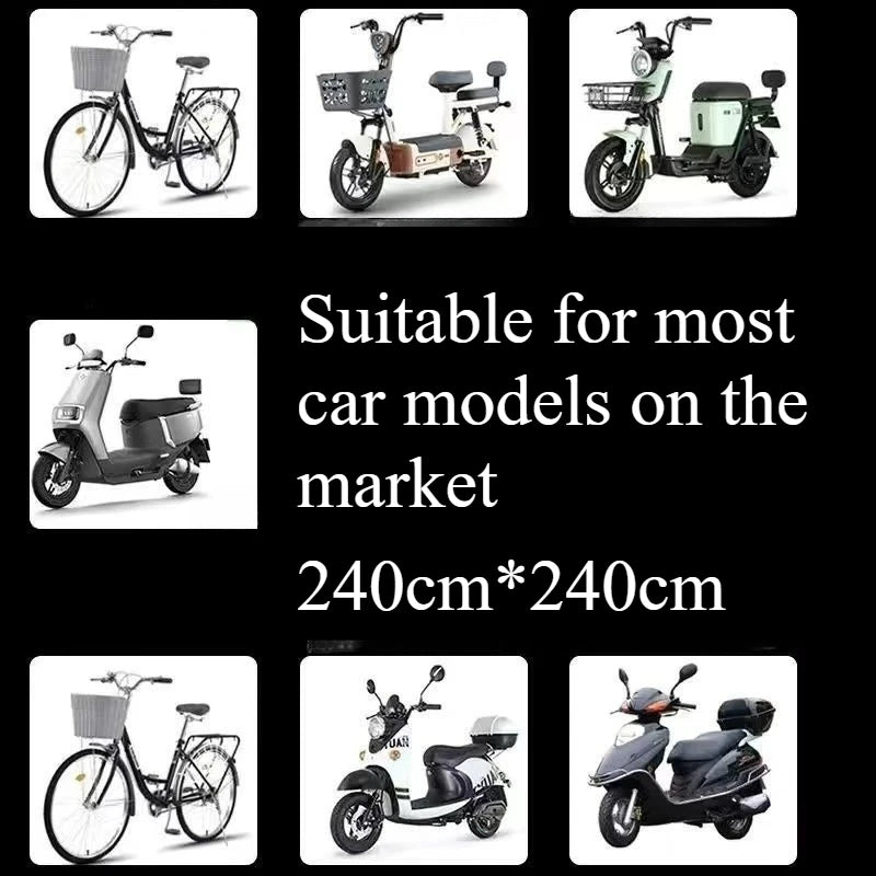 Bicycle Cover Disposable Waterproof Dustproof Cover Dust Transparent Motorcycle Covers Bike Protective Gear Bycicle Accessories