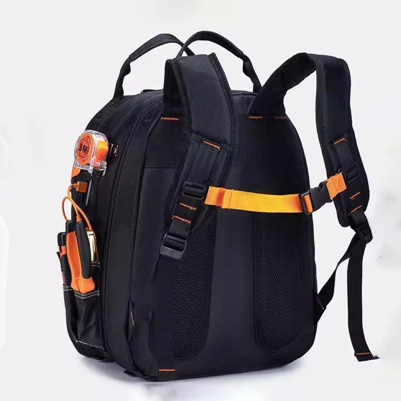 Electrician Tool Bag Professional Carpentry Complete Tools Bag Portable Waterproof Shoulder Straps Toolkit Oxford Toolkits
