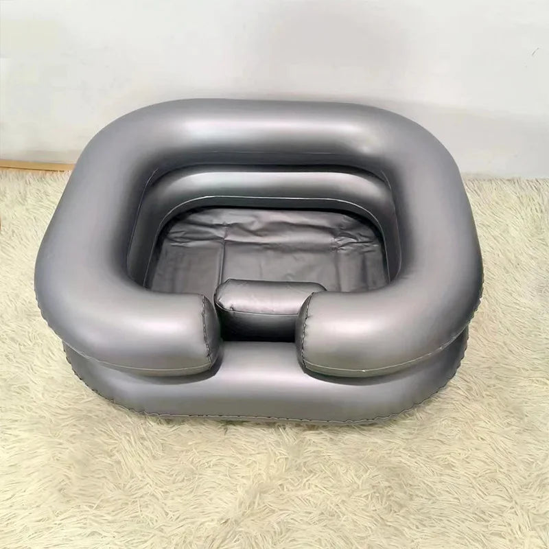 Home Care,Camping, Emergency Bathroom Bedside Hair Basin Sitting or Lying Washing For Pregnant Women Mothers the Elderly Patient