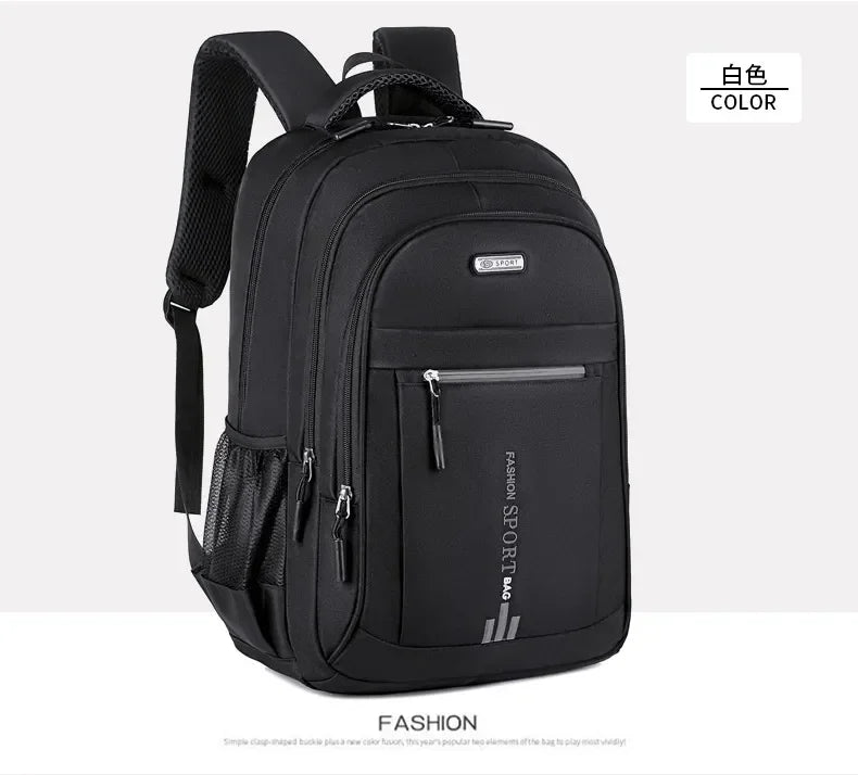 Men's Backpacks Oxford Waterproof Rucksack Business Computer Bag Casual Travel Backpack Senior High School Student Schoolbag sac