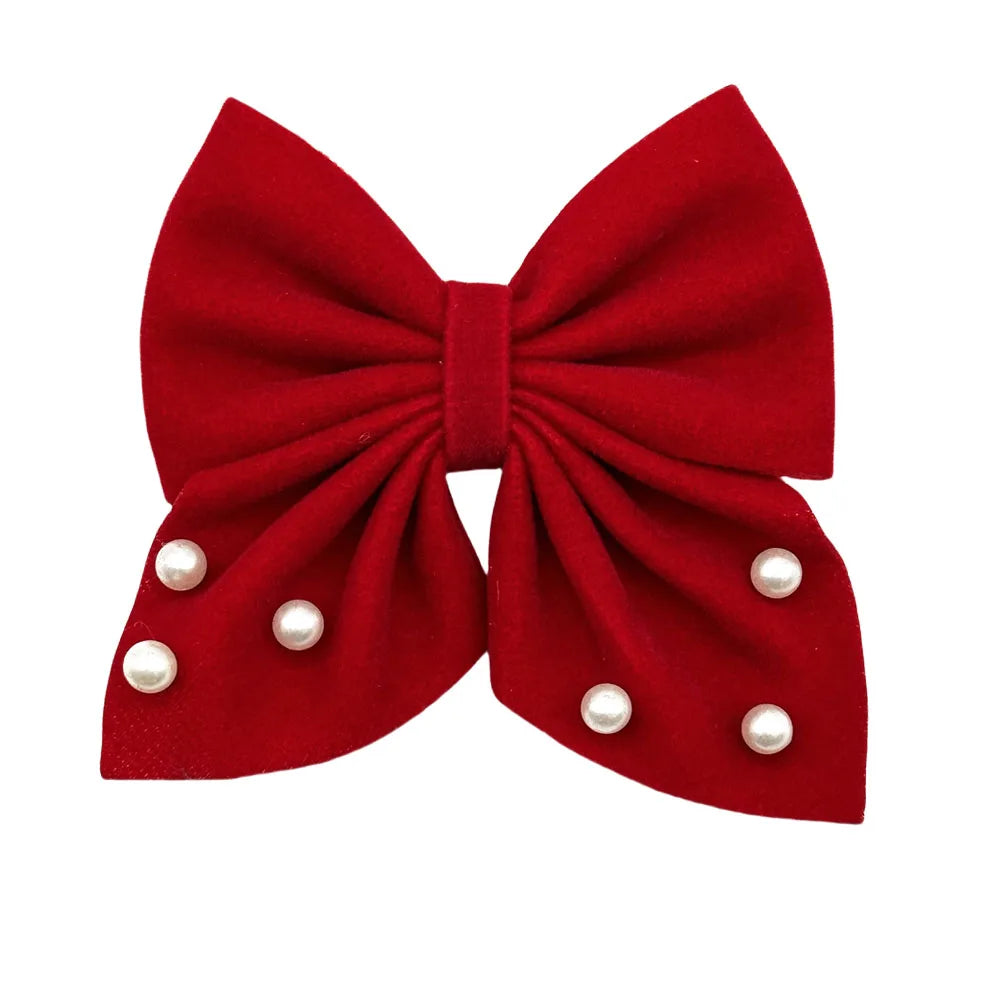50/100pcs Removable Dog Bowties For Collar Fashion Small Dog Cat Bow Ties Collar Accessories For Dogs Grooming Pet Suppplies