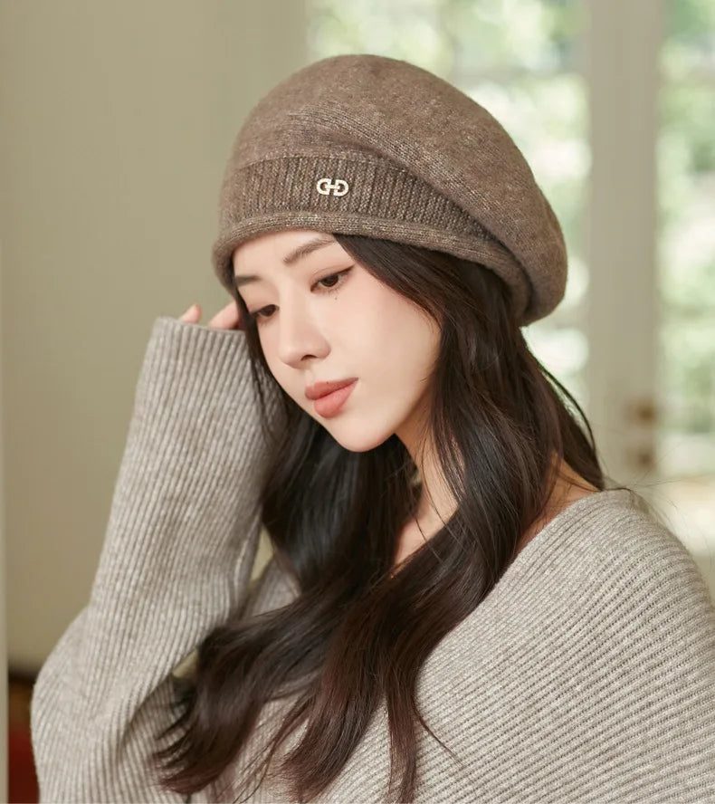 Slouchy Beanies for Women Winter Hats Soft Warm Beanie Hat Ladies Knitting Skull Beanies