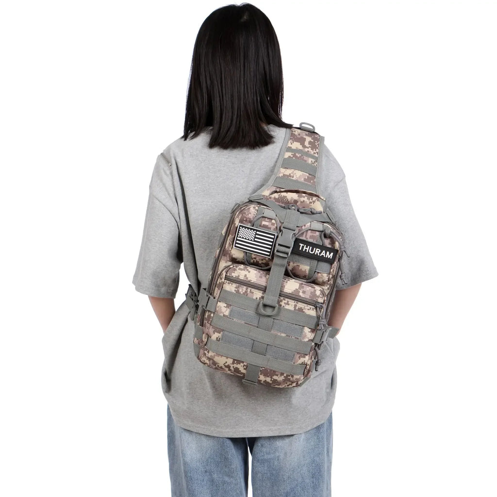 Backpack Tactical Assault Pack  Outdoor Hiking Camping Sling Backpack Waterproof EDC Rucksack Bag Hunting Trekking Travelling