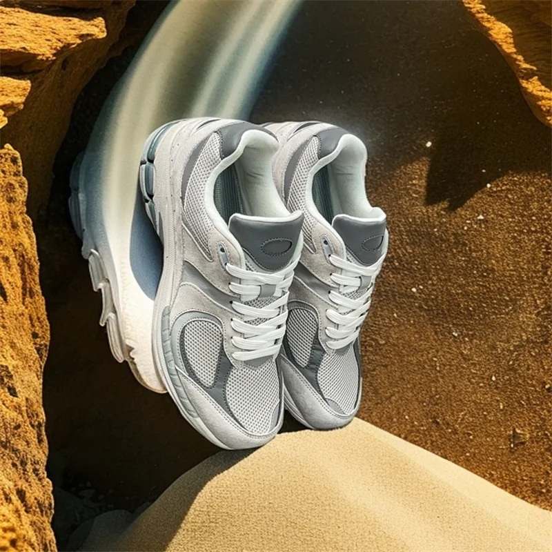 BootsMen's 9060 Dad Shoes, Retro Elephant Hoof, Comfortable Platform, Sports Casual Shoes