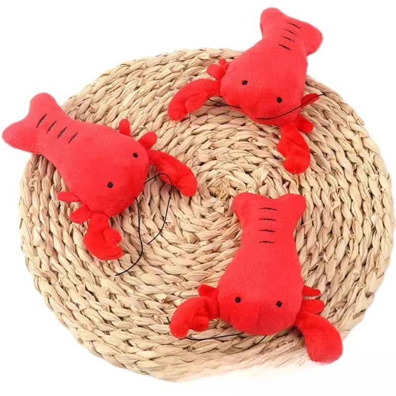 Fun Pet Toy Puppy Dog Plush Squeaky Toys For Small Medium Dogs Durable Cute Chew Toy For Dogs Pet Training Dog Accessories