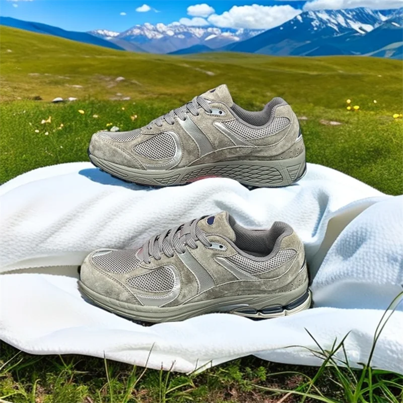 BootsMen's 9060 Dad Shoes, Retro Elephant Hoof, Comfortable Platform, Sports Casual Shoes