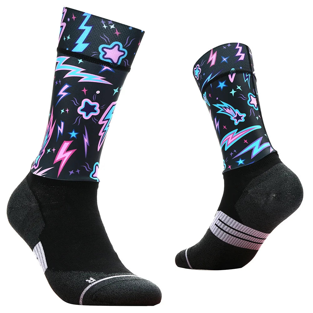 Sports 2023 Socks Cycling Socks Men Women Bike socks Basketball Socks Racing Socks Street Fashion Roller Skating Hip-hop Socks