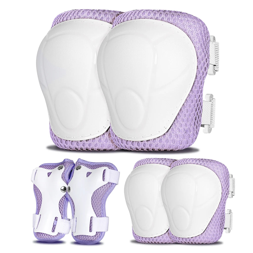 Kids Protective Gear Child Knee Elbow Pads Wrist Guard Sports Protection for Scooter Skateboard Balance Bike Cycling Equipment